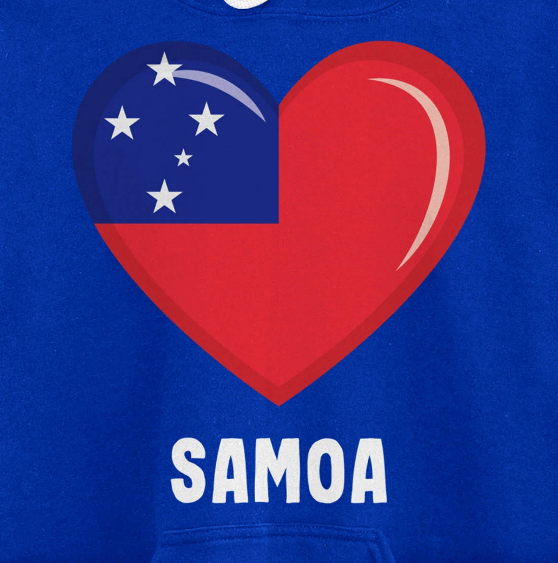 Samoa Flag Hoodie | Samoan Pullover Hoodie