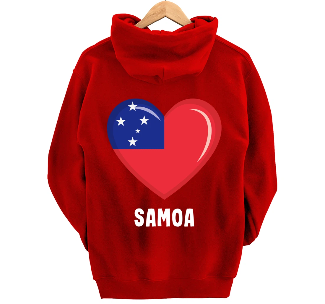 Samoa Flag Hoodie | Samoan Pullover Hoodie