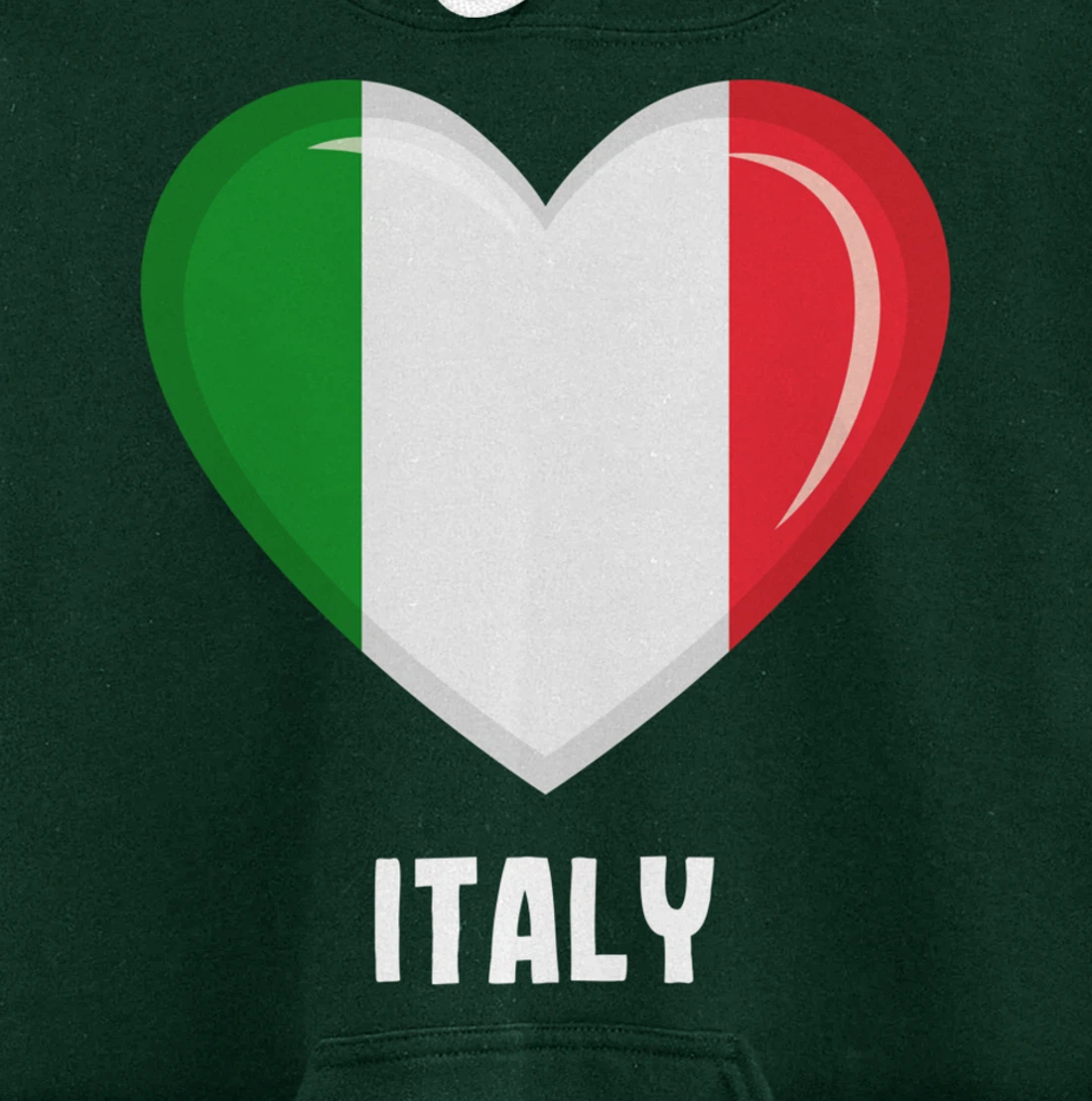 Italy Flag Hoodie | Italian Pullover Hoodie