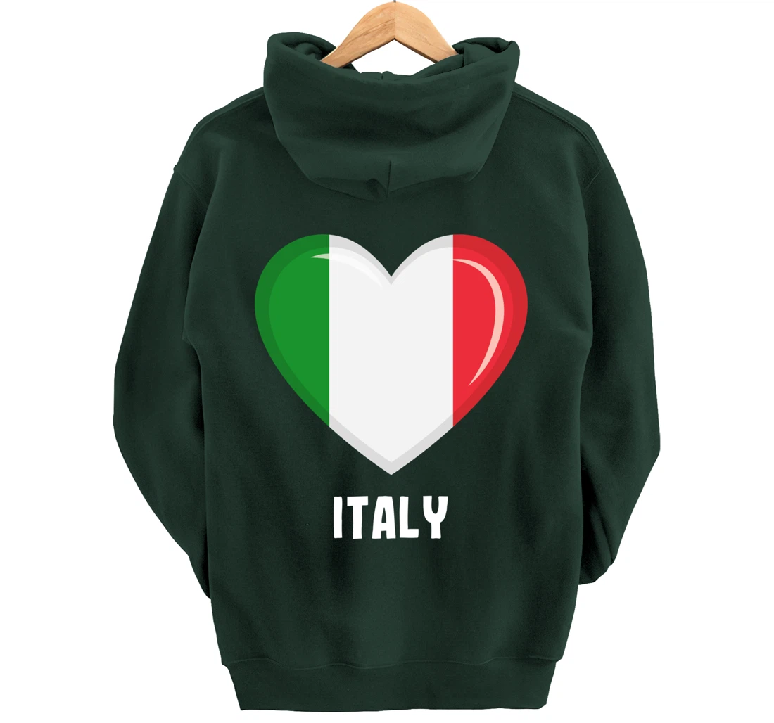 Italy Flag Hoodie | Italian Pullover Hoodie