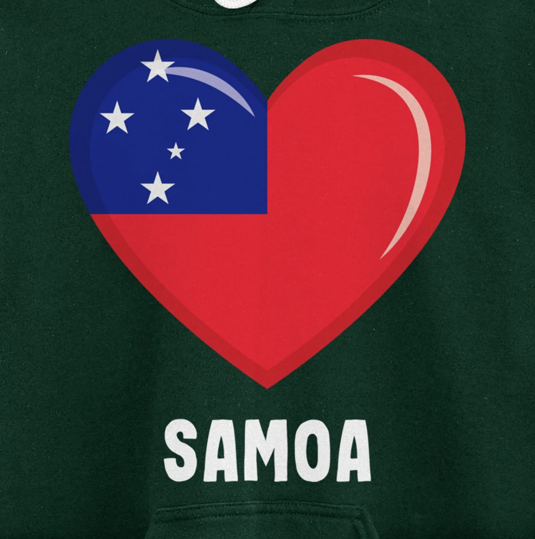 Samoa Flag Hoodie | Samoan Pullover Hoodie
