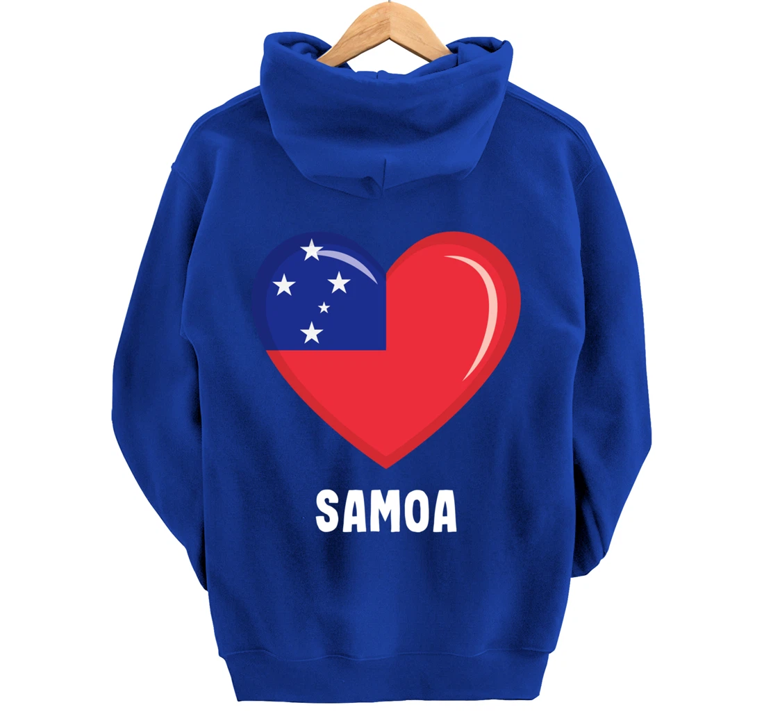 Samoa Flag Hoodie | Samoan Pullover Hoodie