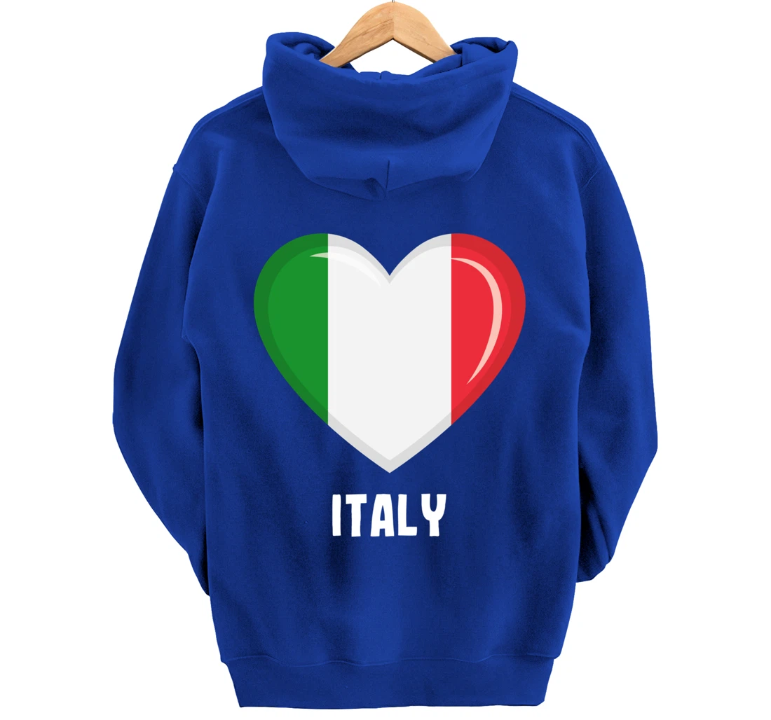 Italy Flag Hoodie | Italian Pullover Hoodie