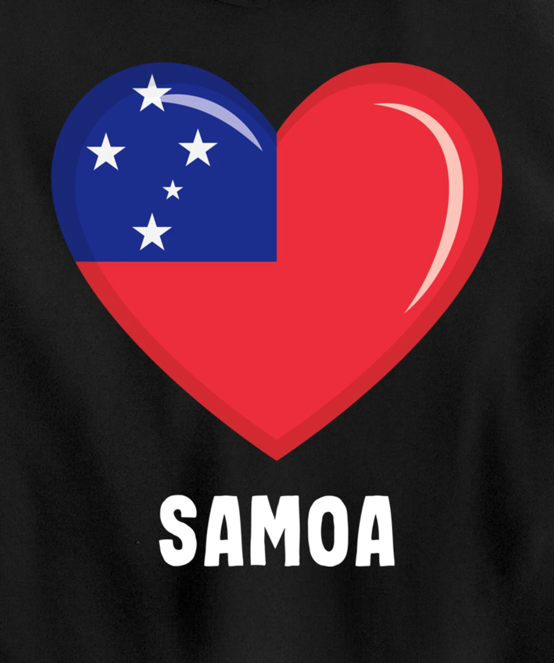Samoa Flag Hoodie | Samoan Pullover Hoodie