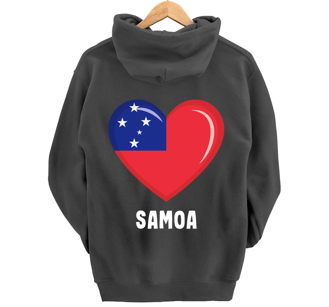 Samoa Flag Hoodie | Samoan Pullover Hoodie