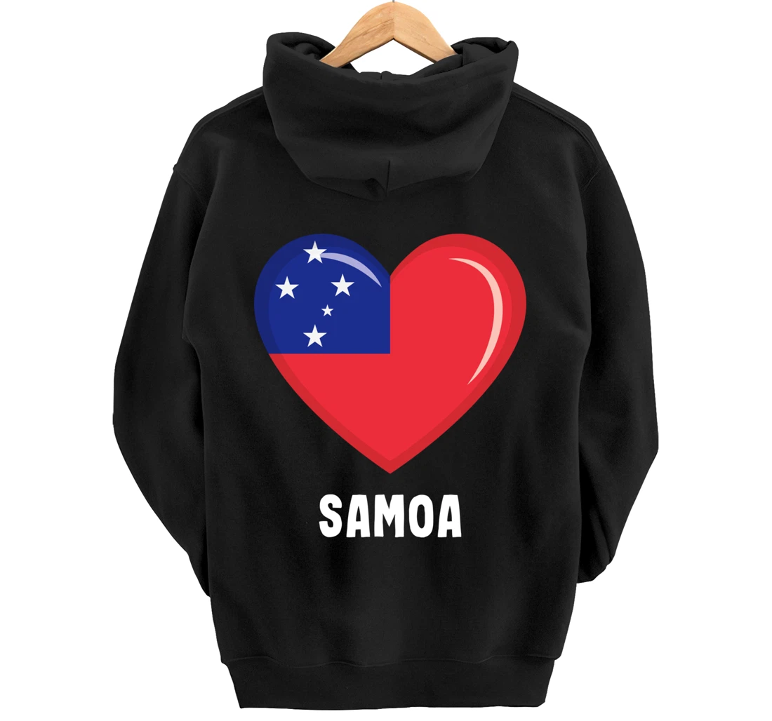 Samoa Flag Hoodie | Samoan Pullover Hoodie