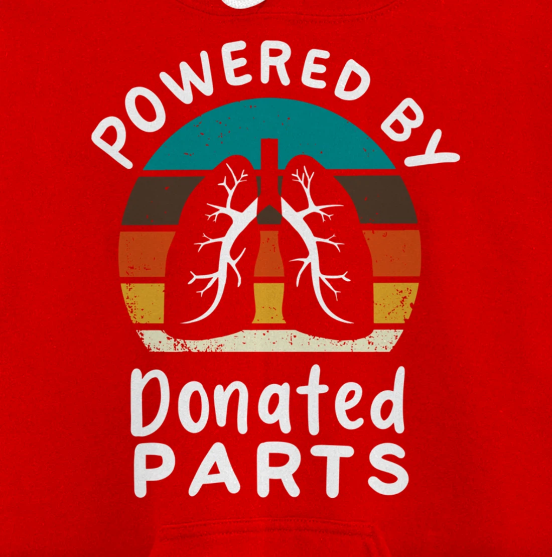 Organ Recipient Gift I Lung Transplant Survivor Pullover Hoodie