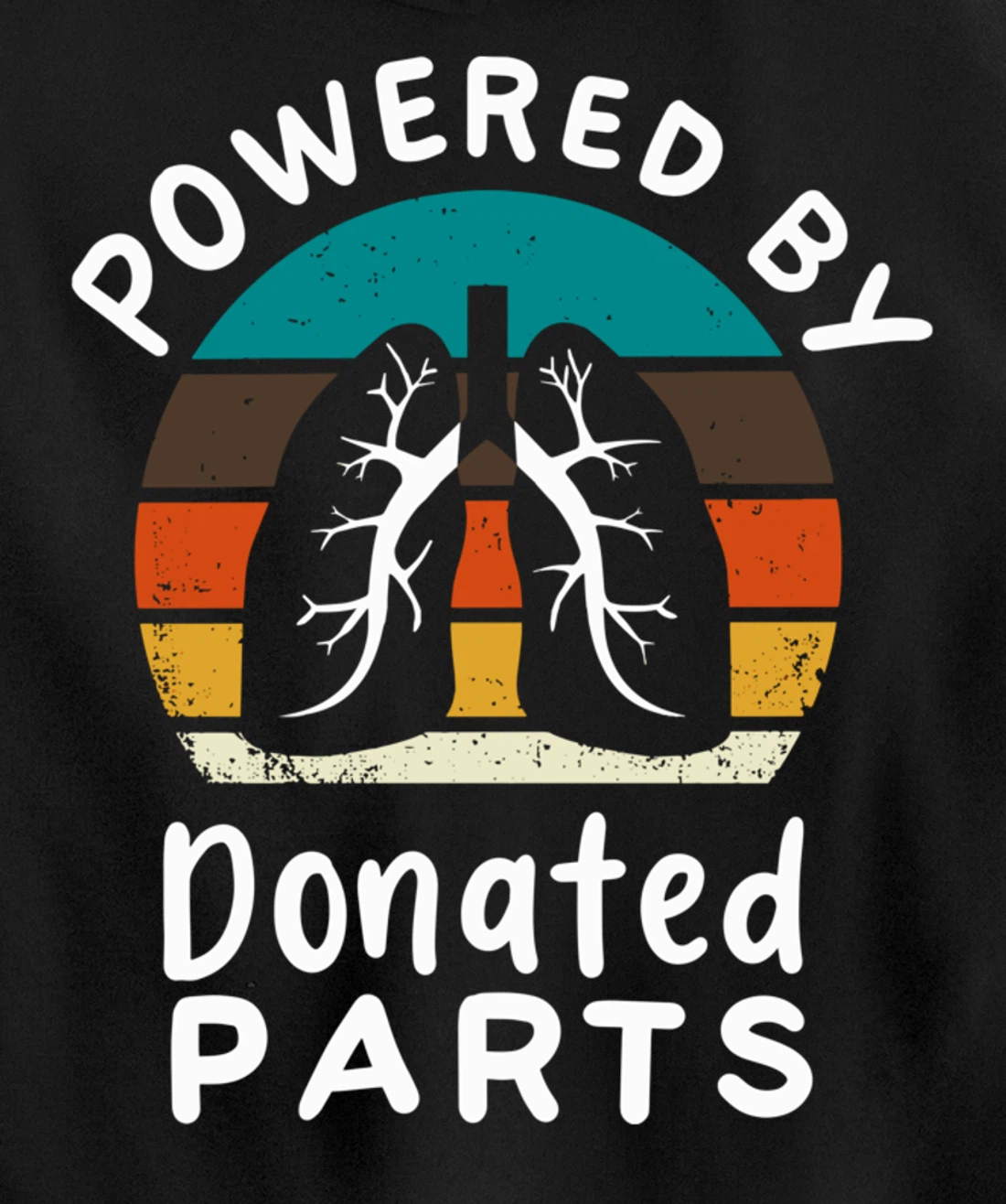 Organ Recipient Gift I Lung Transplant Survivor Pullover Hoodie