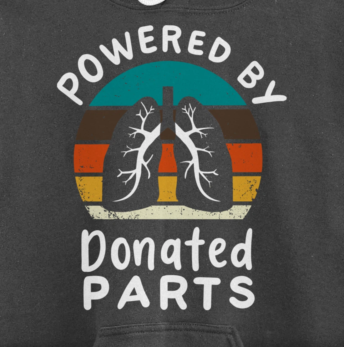 Organ Recipient Gift I Lung Transplant Survivor Pullover Hoodie