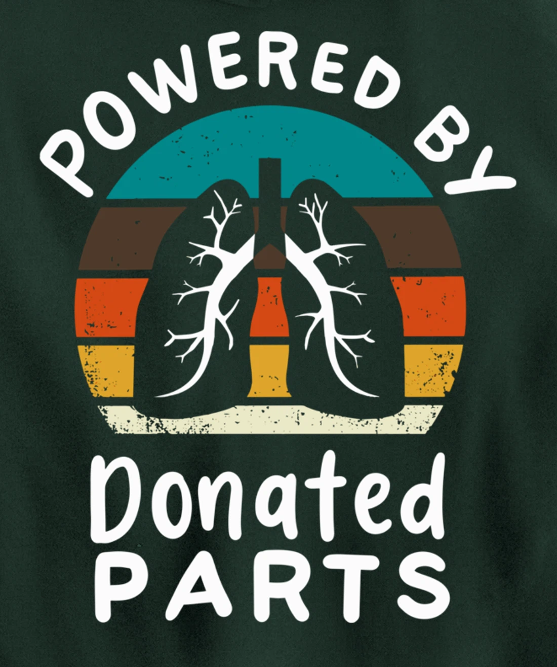 Organ Recipient Gift I Lung Transplant Survivor Pullover Hoodie