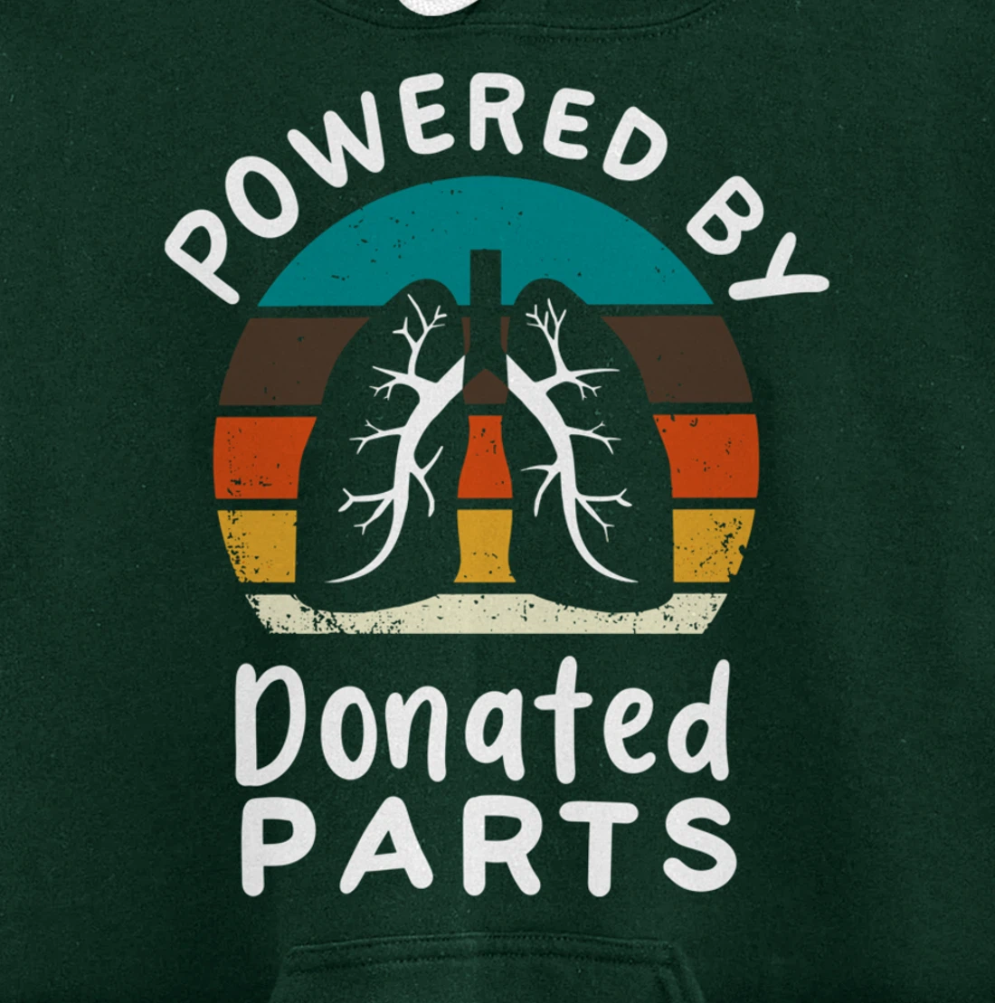 Organ Recipient Gift I Lung Transplant Survivor Pullover Hoodie