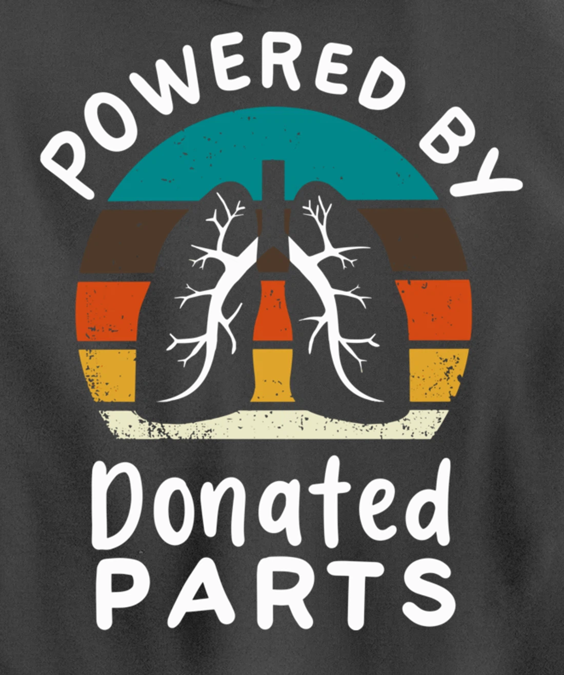 Organ Recipient Gift I Lung Transplant Survivor Pullover Hoodie