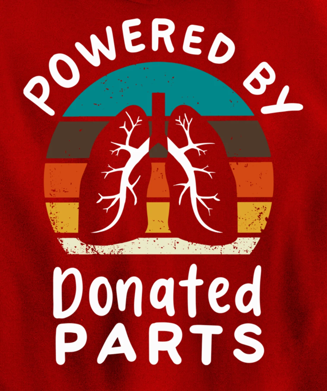 Organ Recipient Gift I Lung Transplant Survivor Pullover Hoodie