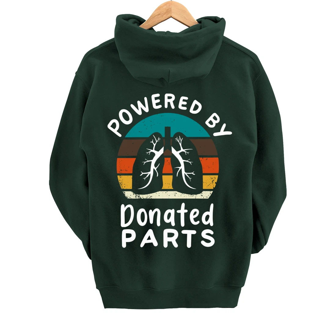 Organ Recipient Gift I Lung Transplant Survivor Pullover Hoodie
