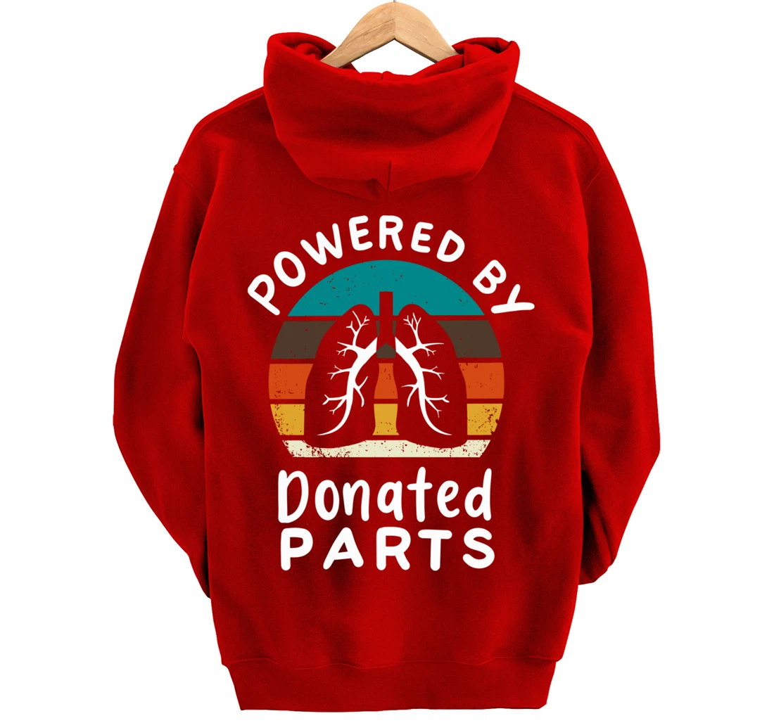 Organ Recipient Gift I Lung Transplant Survivor Pullover Hoodie