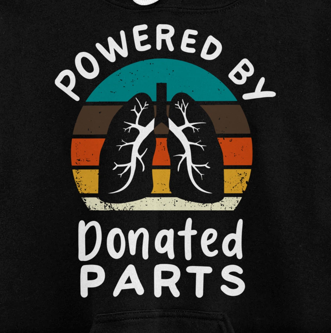 Organ Recipient Gift I Lung Transplant Survivor Pullover Hoodie