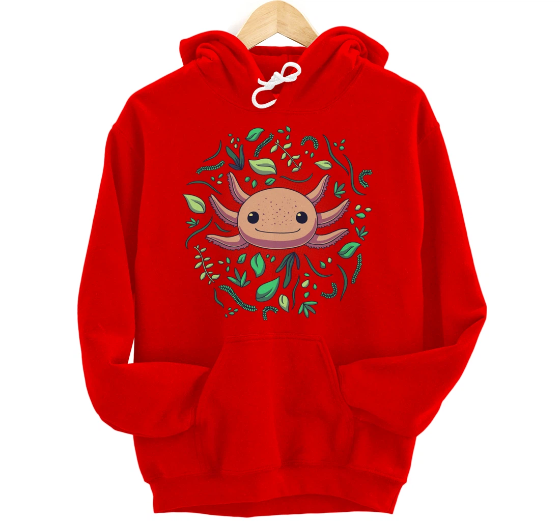 Axolove Axolotl lover, Cute Salamander, Amphibian Pullover Hoodie