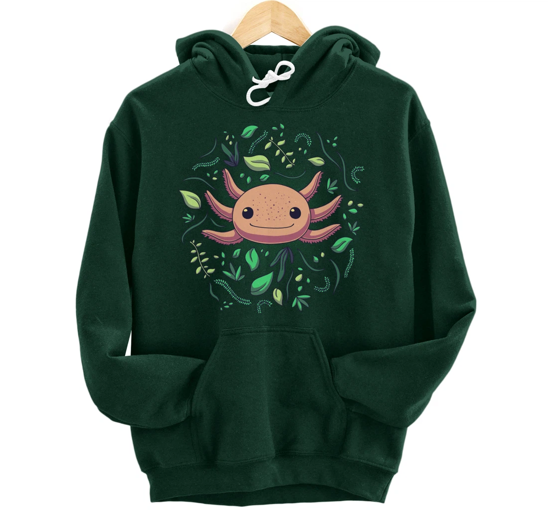 Axolove Axolotl lover, Cute Salamander, Amphibian Pullover Hoodie