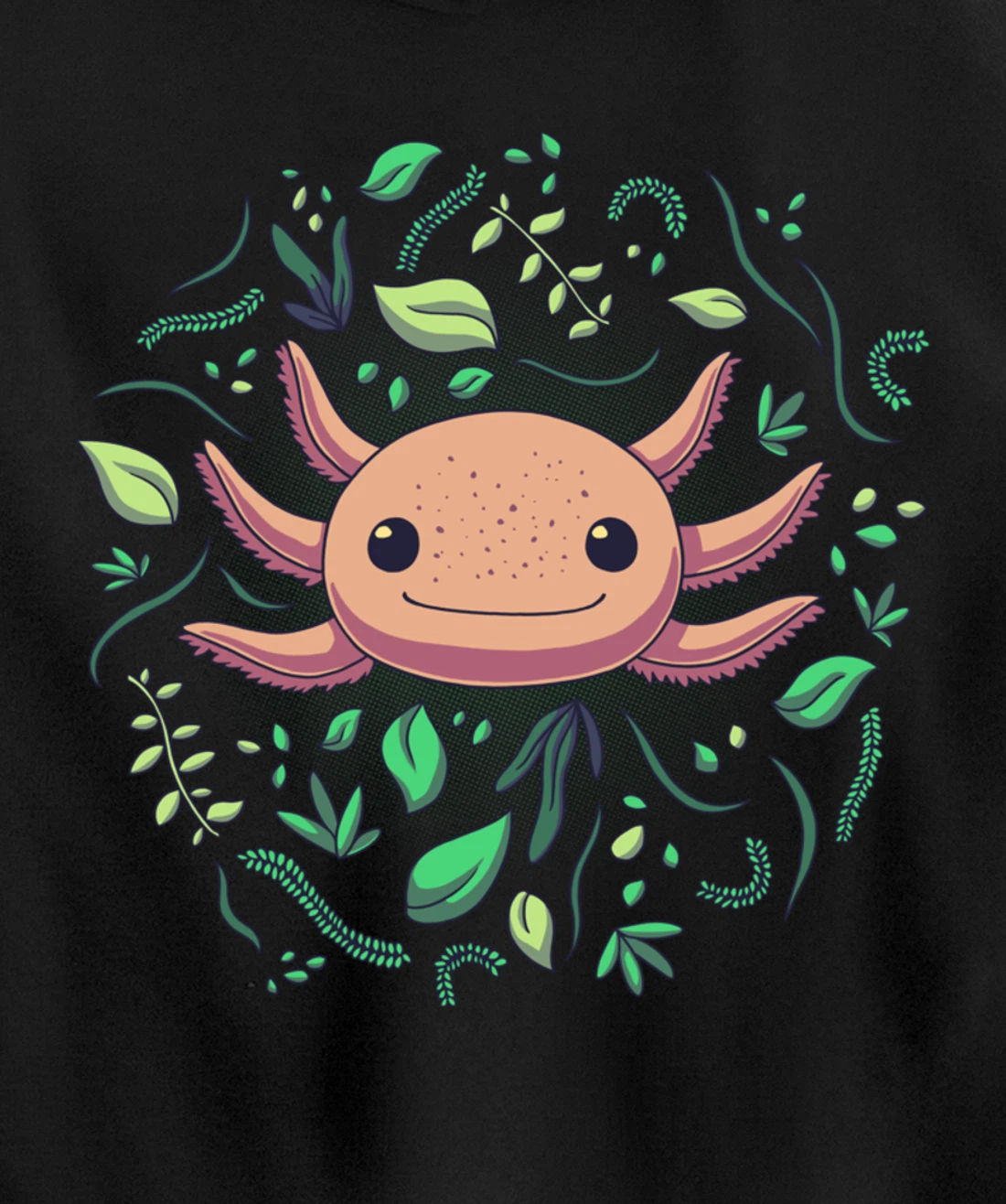 Axolove Axolotl lover, Cute Salamander, Amphibian Pullover Hoodie