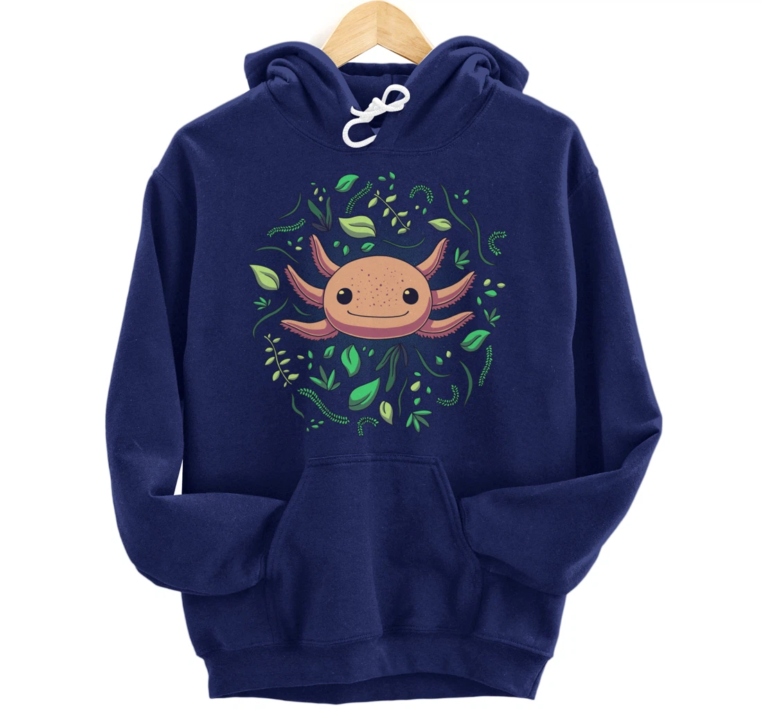 Axolove Axolotl lover, Cute Salamander, Amphibian Pullover Hoodie
