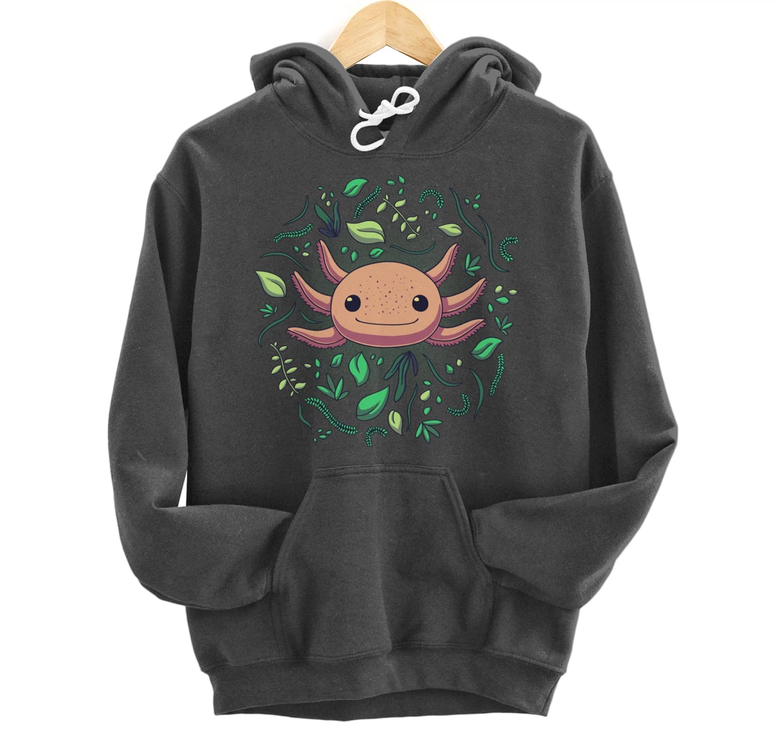Axolove Axolotl lover, Cute Salamander, Amphibian Pullover Hoodie