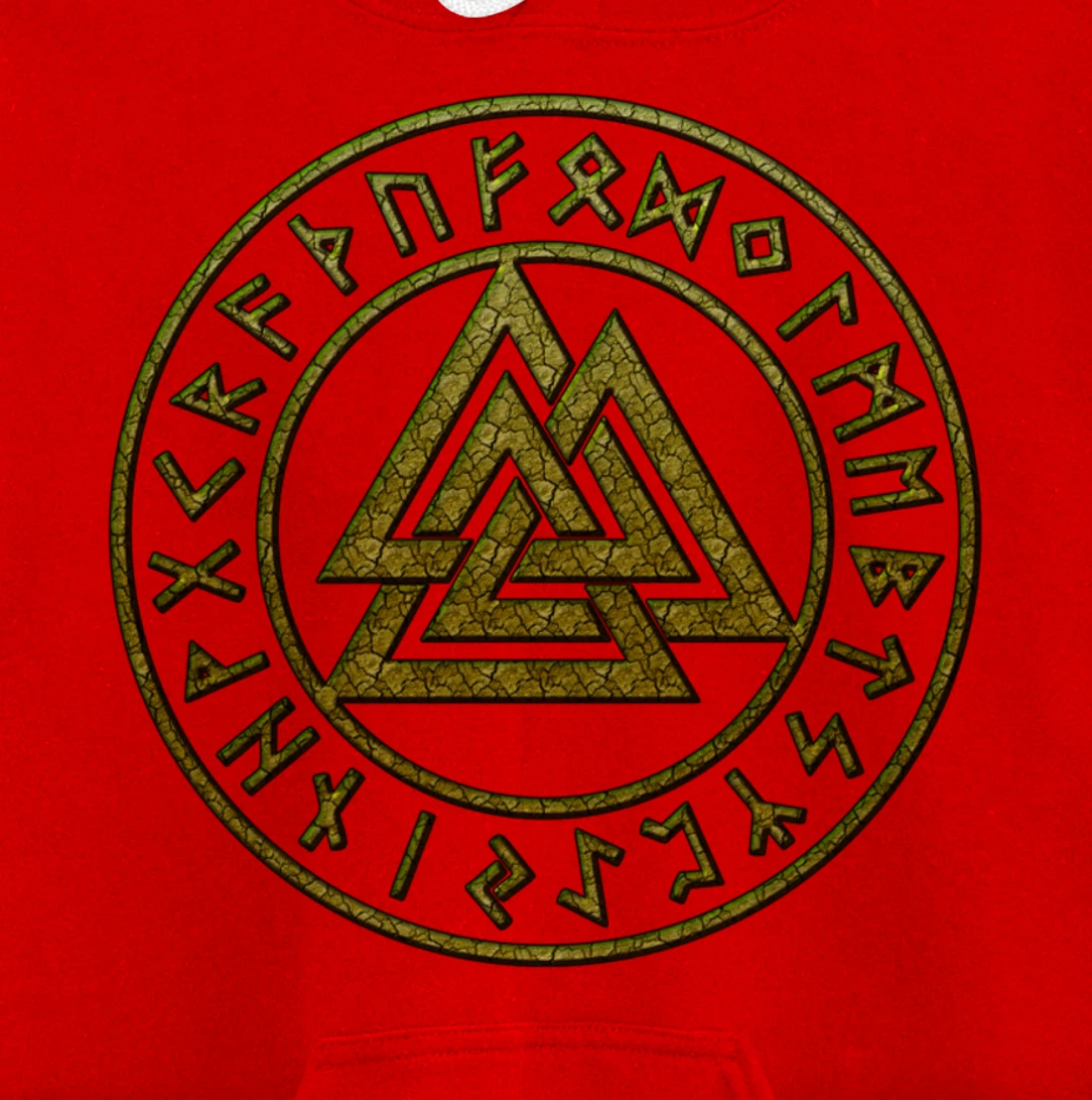 Valknut, Odin, Celtic Knot, Viking, Norse, Nordic Mythology, Pullover Hoodie