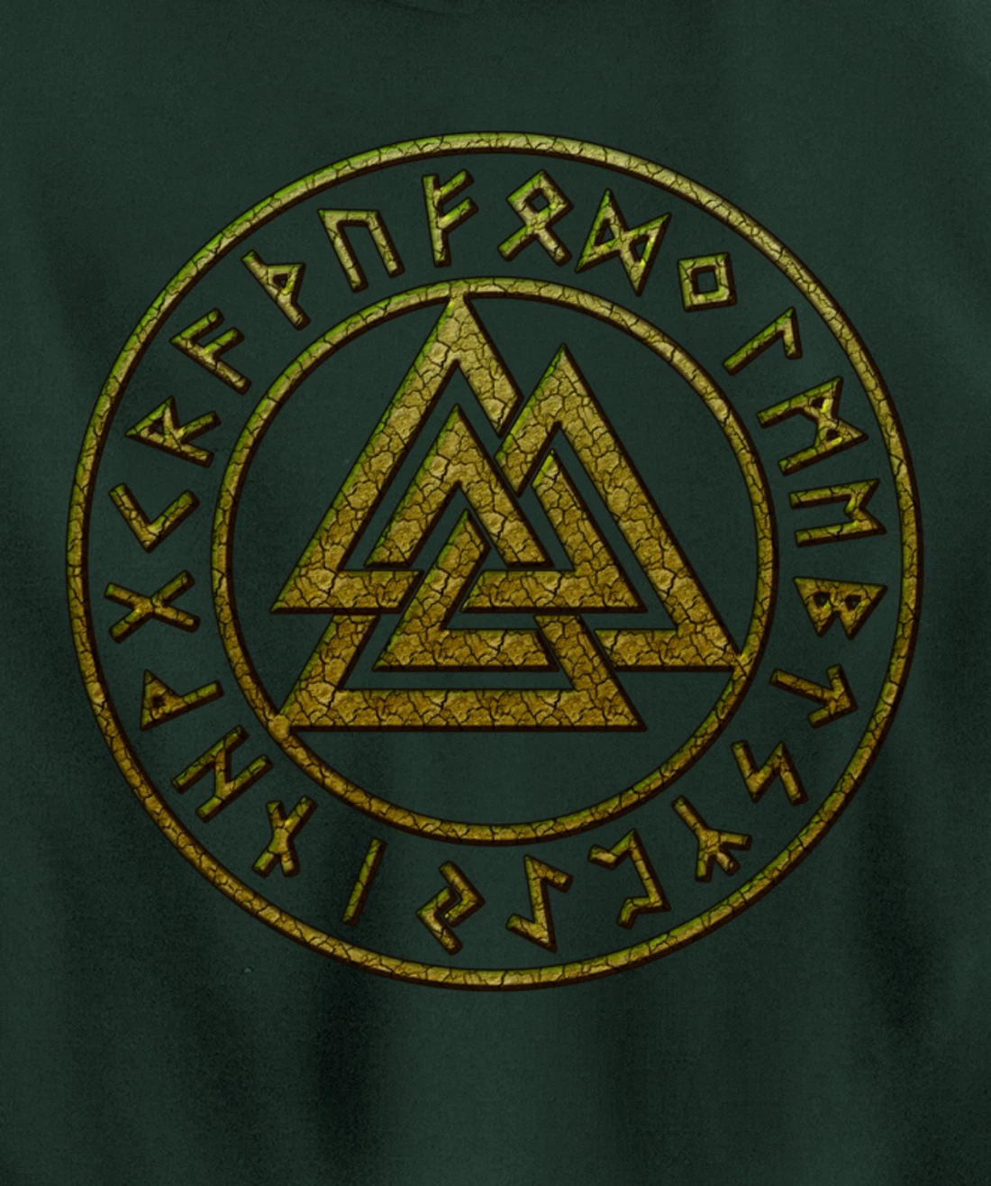 Valknut, Odin, Celtic Knot, Viking, Norse, Nordic Mythology, Pullover Hoodie