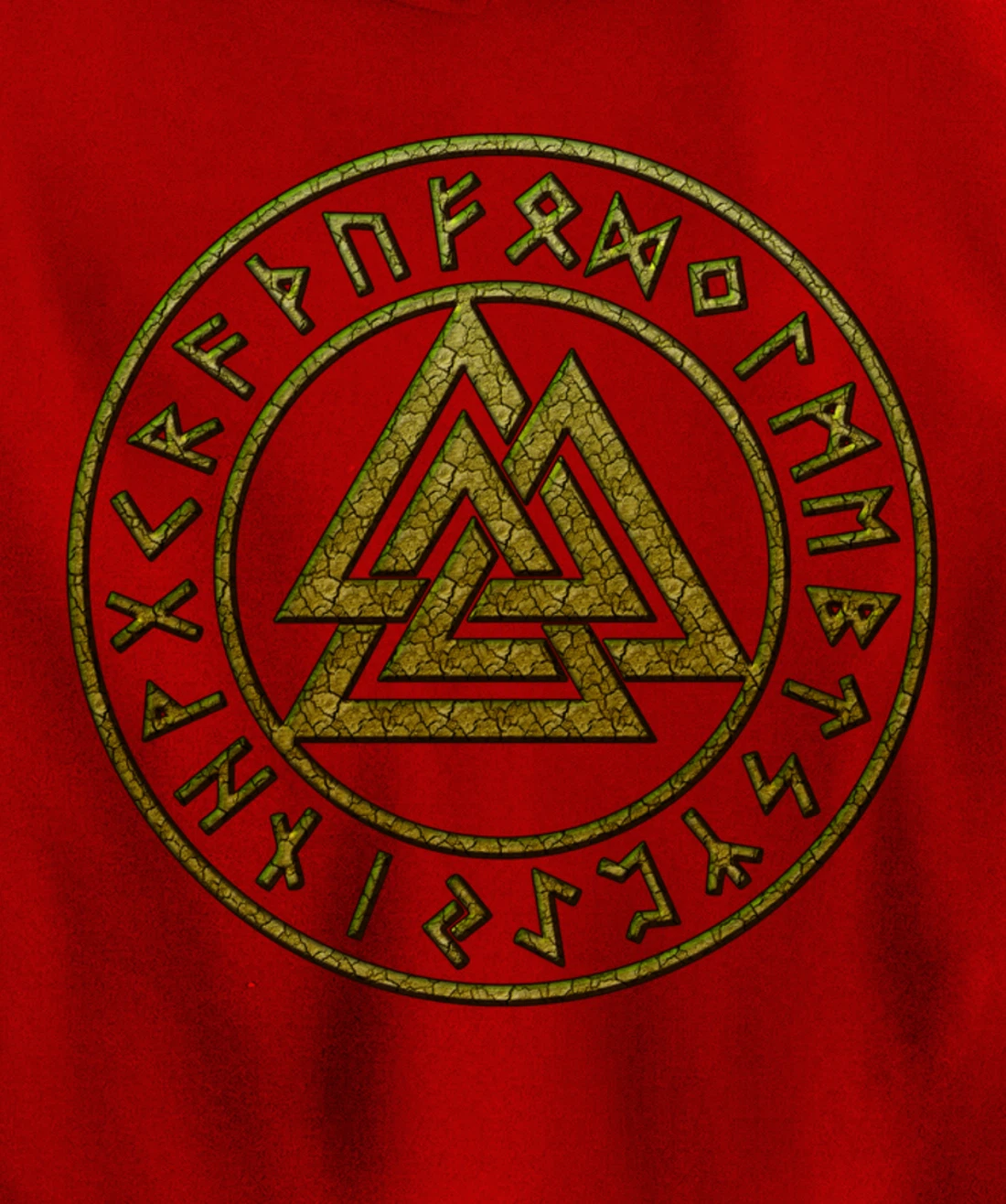 Valknut, Odin, Celtic Knot, Viking, Norse, Nordic Mythology, Pullover Hoodie