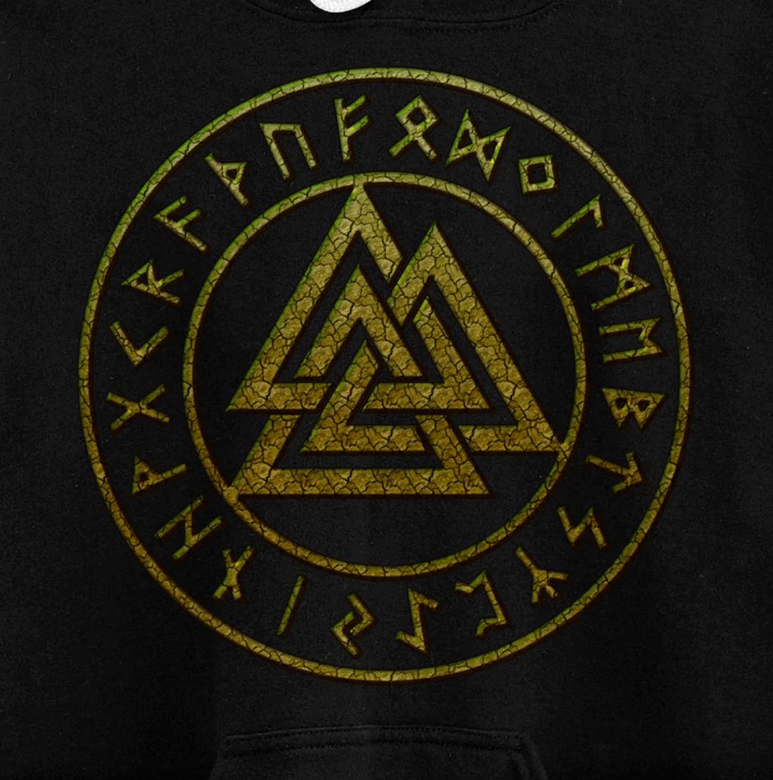 Valknut, Odin, Celtic Knot, Viking, Norse, Nordic Mythology, Pullover Hoodie