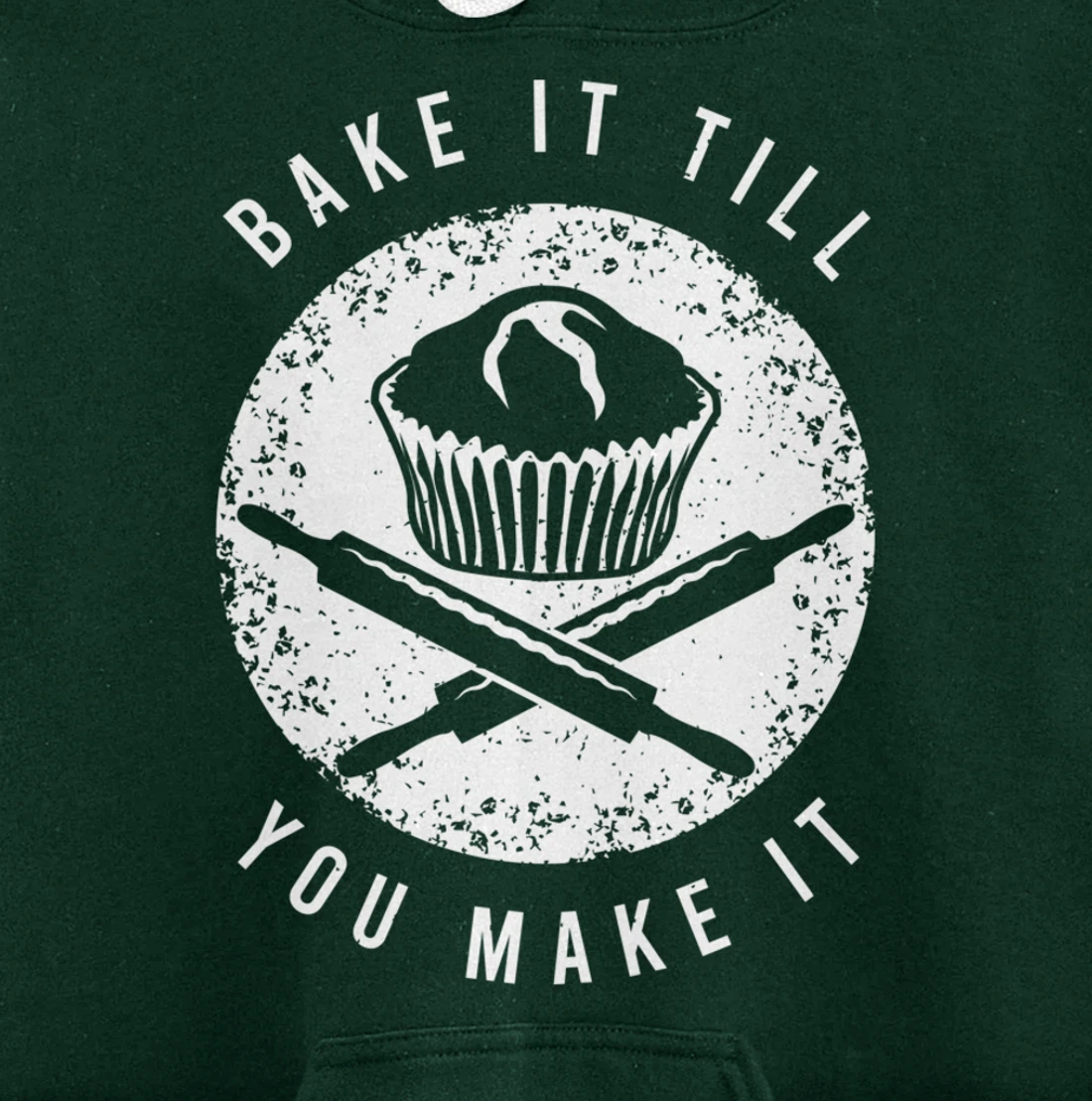 Baking Shirt for a Lover of Cake or Cookie Baking Pullover Hoodie