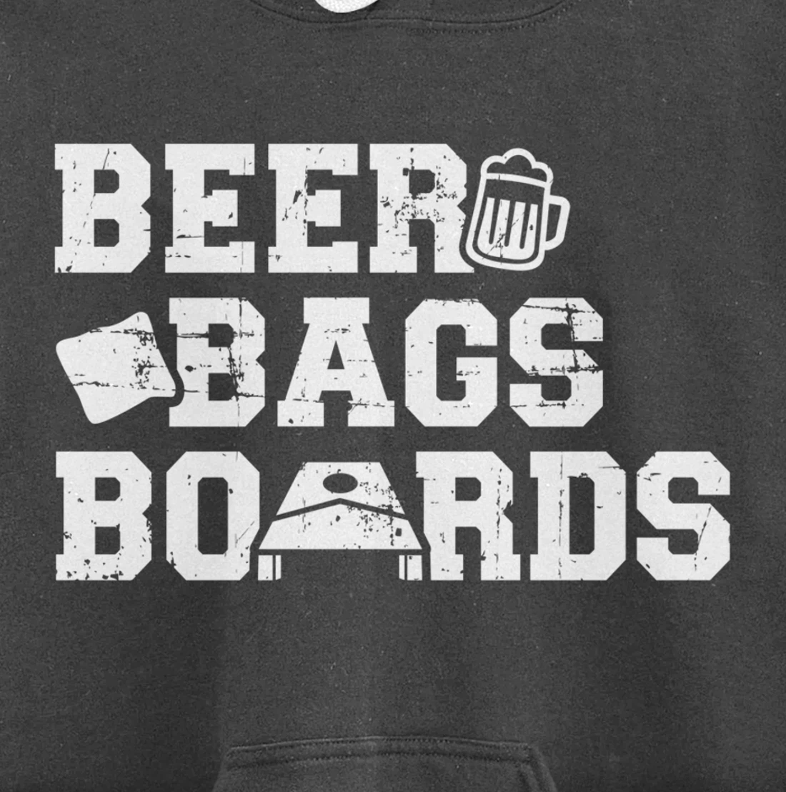 Beer Bags Boards Cornhole Pullover Hoodie
