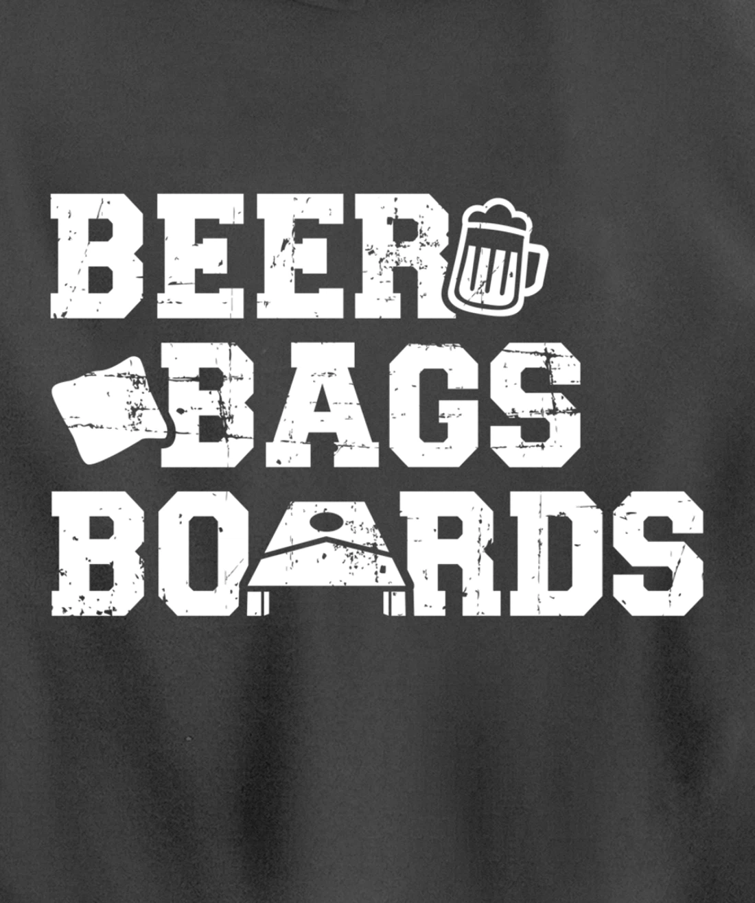 Beer Bags Boards Cornhole Pullover Hoodie