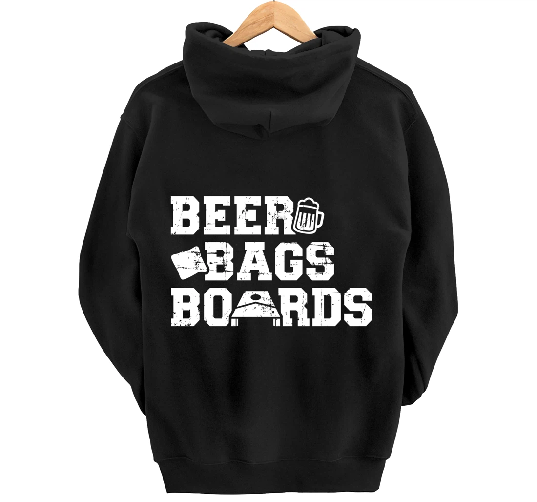 Beer Bags Boards Cornhole Pullover Hoodie