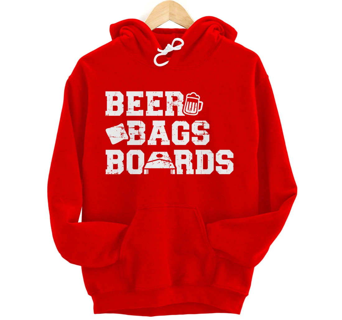 Beer Bags Boards Cornhole Pullover Hoodie