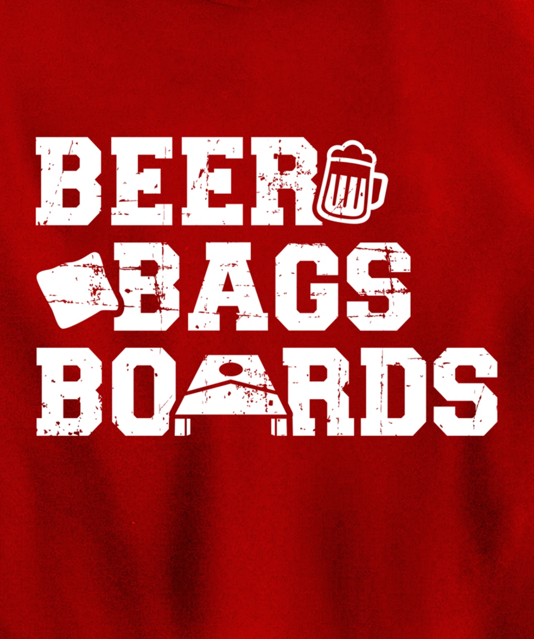 Beer Bags Boards Cornhole Pullover Hoodie