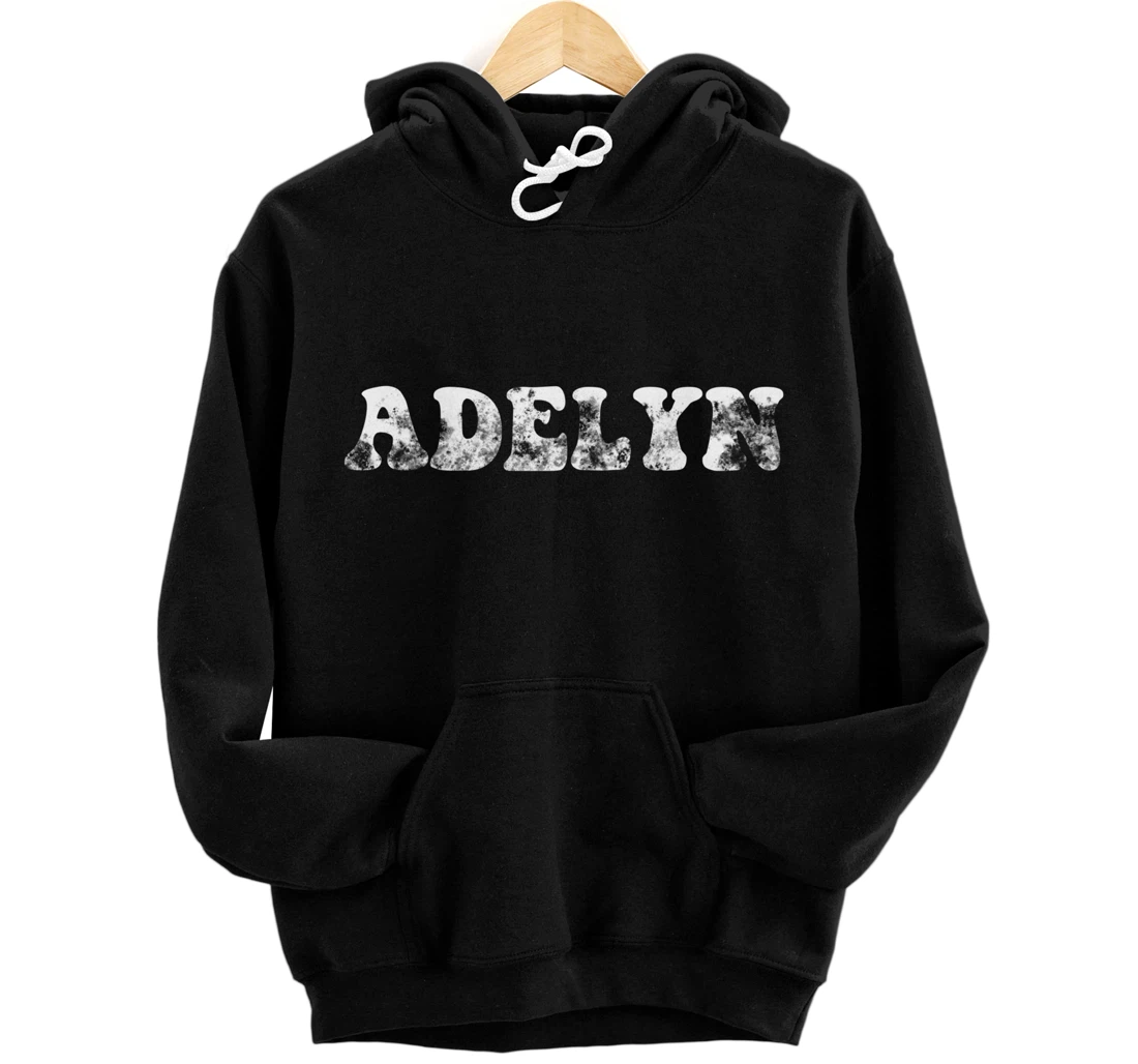 Distressed Grunge Worn Out Style Adelyn Pullover Hoodie