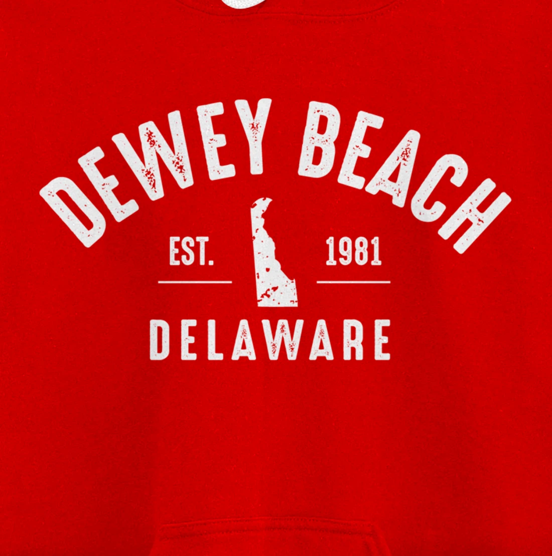 Dewey Beach Pullover Hoodie