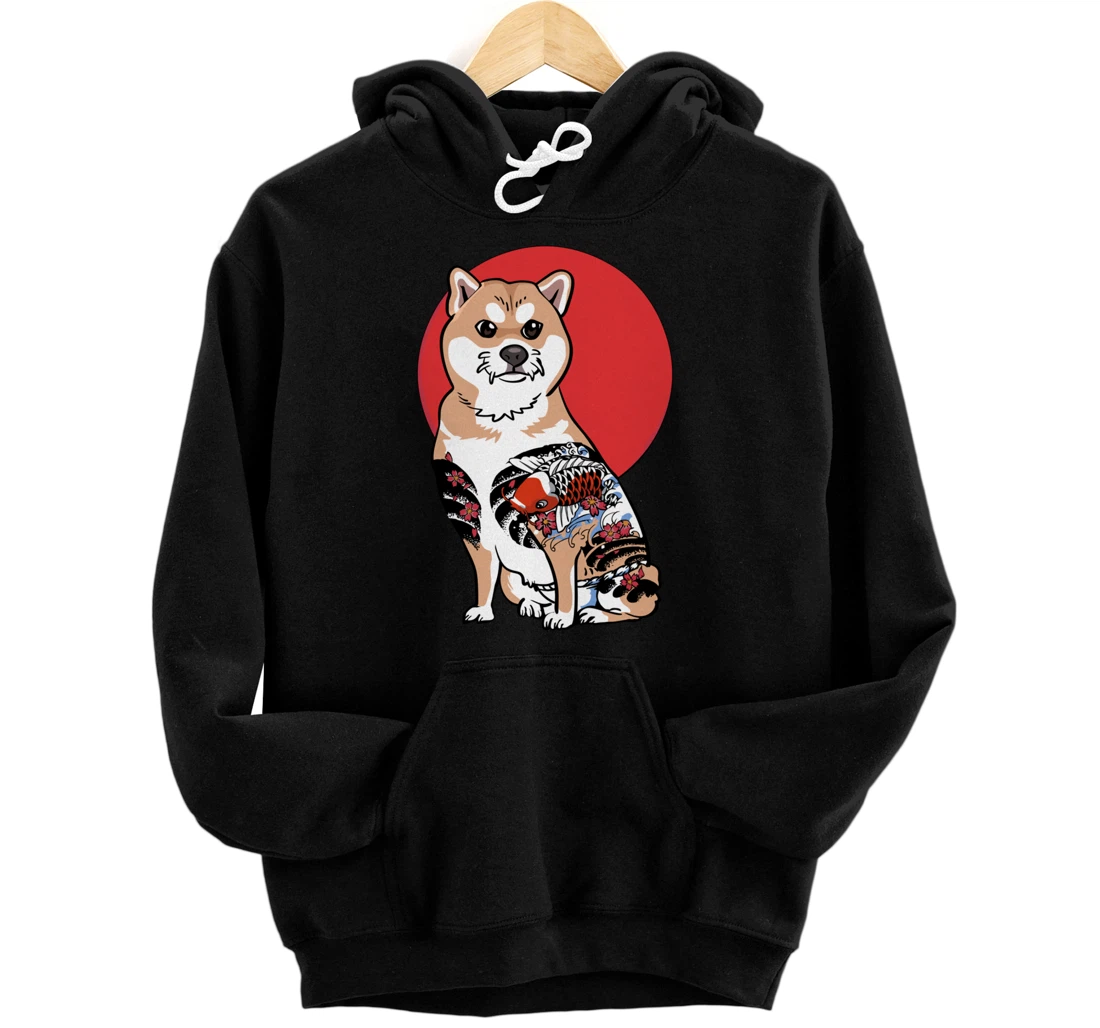 Yakuza Shiba Inu Pullover Hoodie