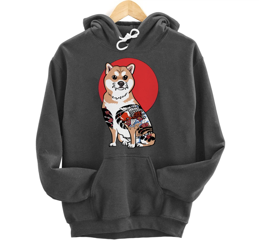 Yakuza Shiba Inu Pullover Hoodie