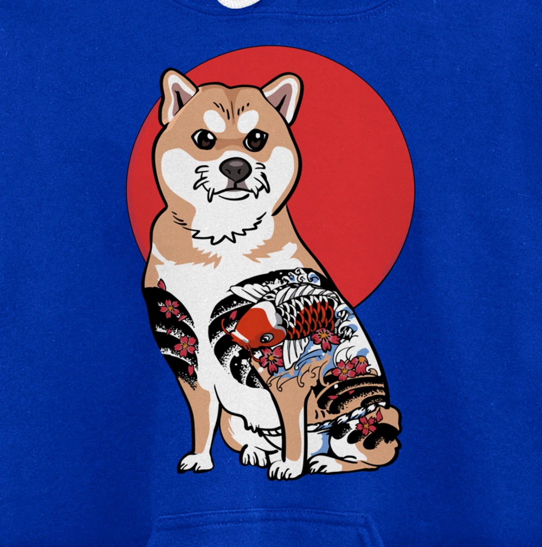 Yakuza Shiba Inu Pullover Hoodie