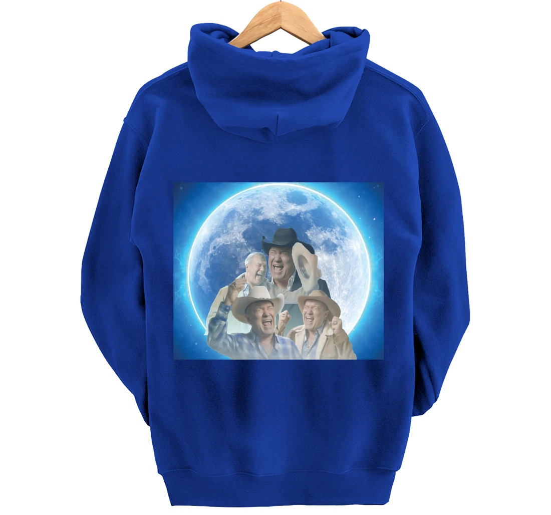 Screaming Cowboy Meme Pullover Hoodie