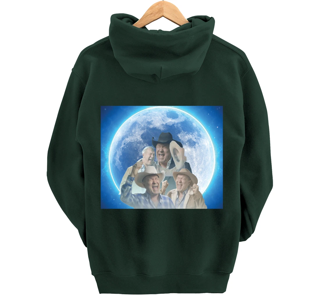 Screaming Cowboy Meme Pullover Hoodie