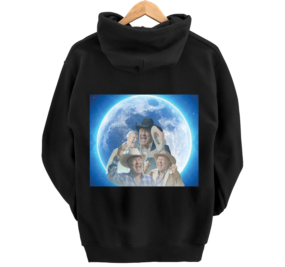 Screaming Cowboy Meme Pullover Hoodie