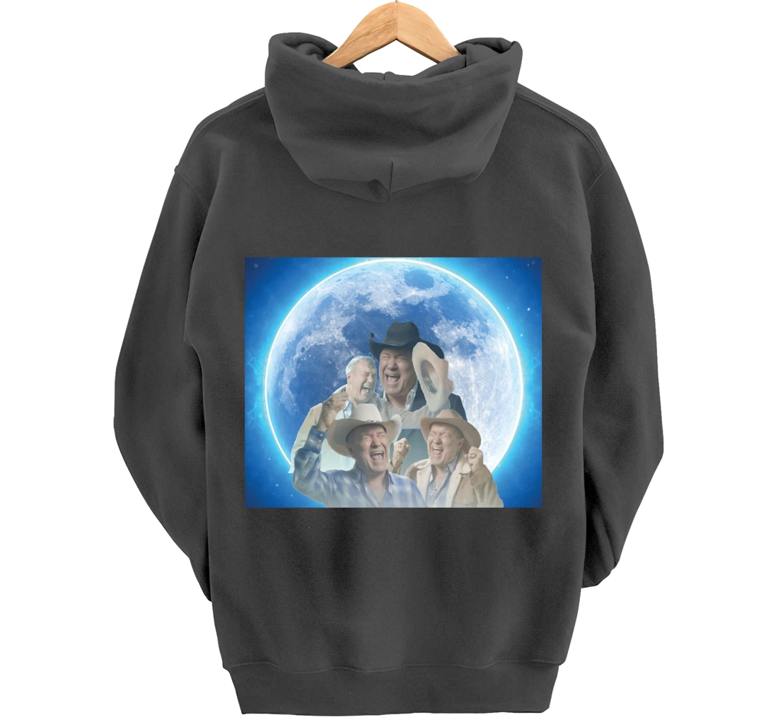 Screaming Cowboy Meme Pullover Hoodie