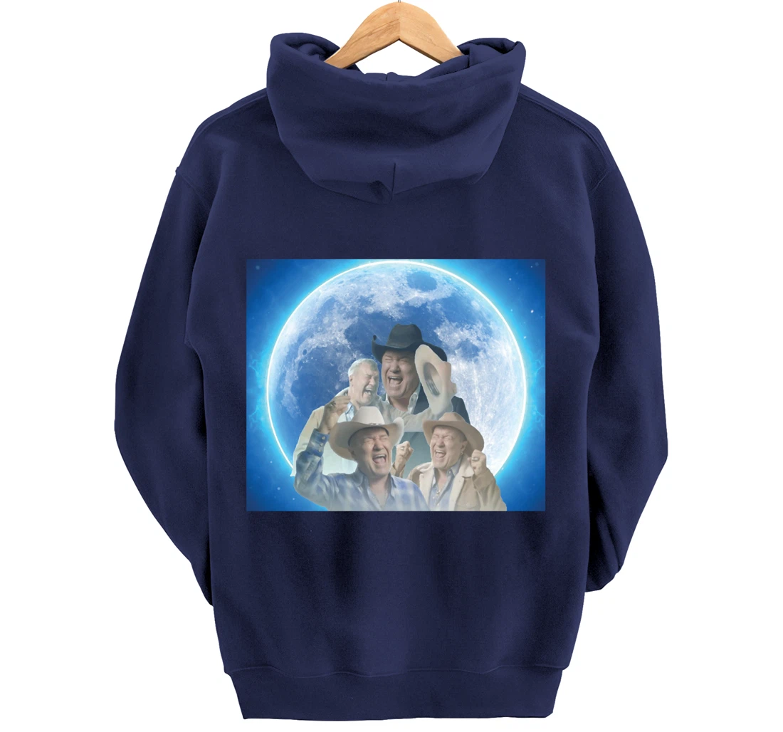 Screaming Cowboy Meme Pullover Hoodie