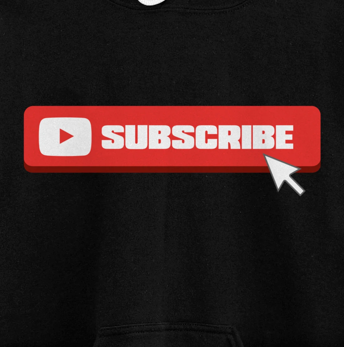Social Media Like Share Comment Subscribe Vlogger Pullover Hoodie