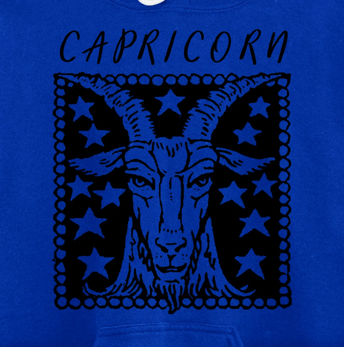 Zodiac Sign Capricorn Pullover Hoodie