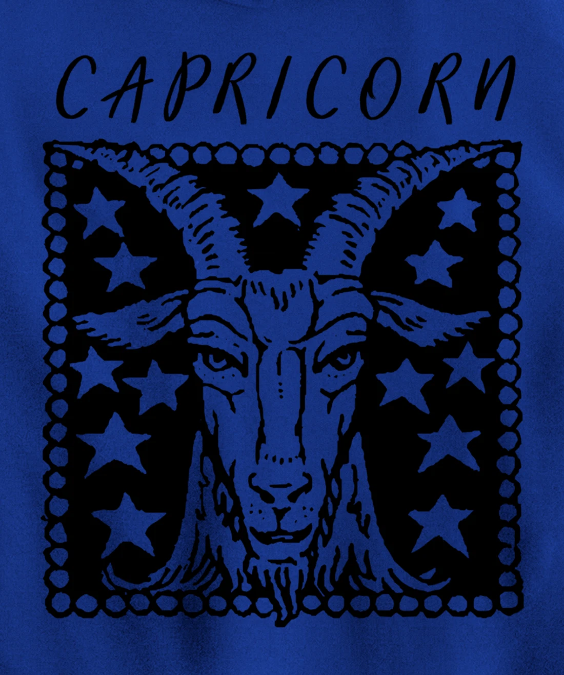 Zodiac Sign Capricorn Pullover Hoodie