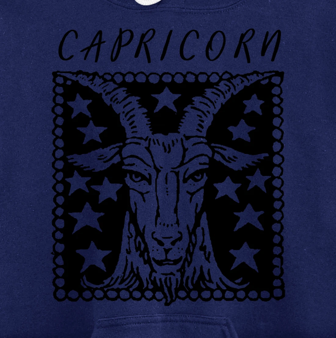 Zodiac Sign Capricorn Pullover Hoodie