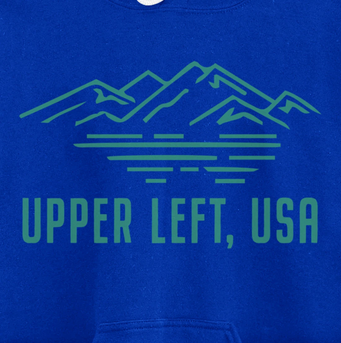 Upper Left USA- Pullover Hoodie